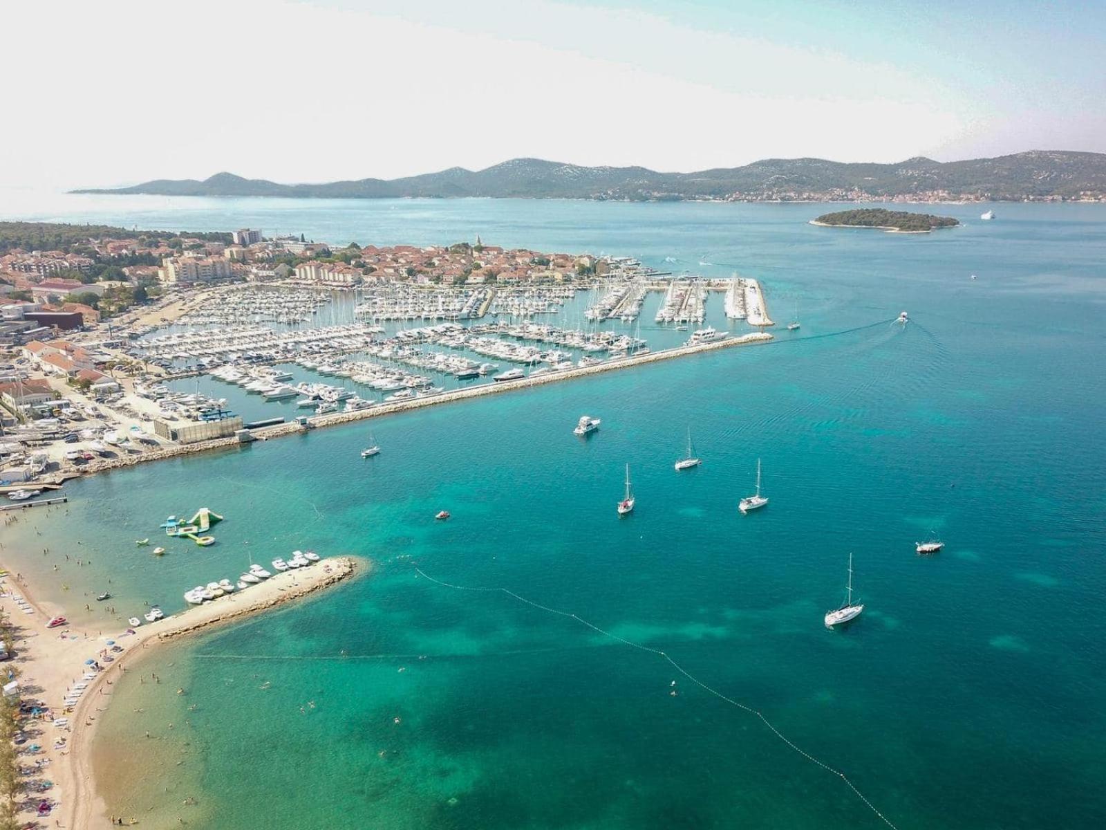 Beach Apartment Roza Biograd Oneroom - Premium Location Biograd Na Moru Exteriör bild